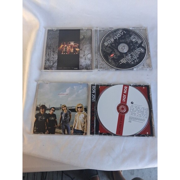 Bon Jovi CD Lot of 2 – Slippery When Wet (Remastered) & Have a Nice Day –... - Picture 3 of 3